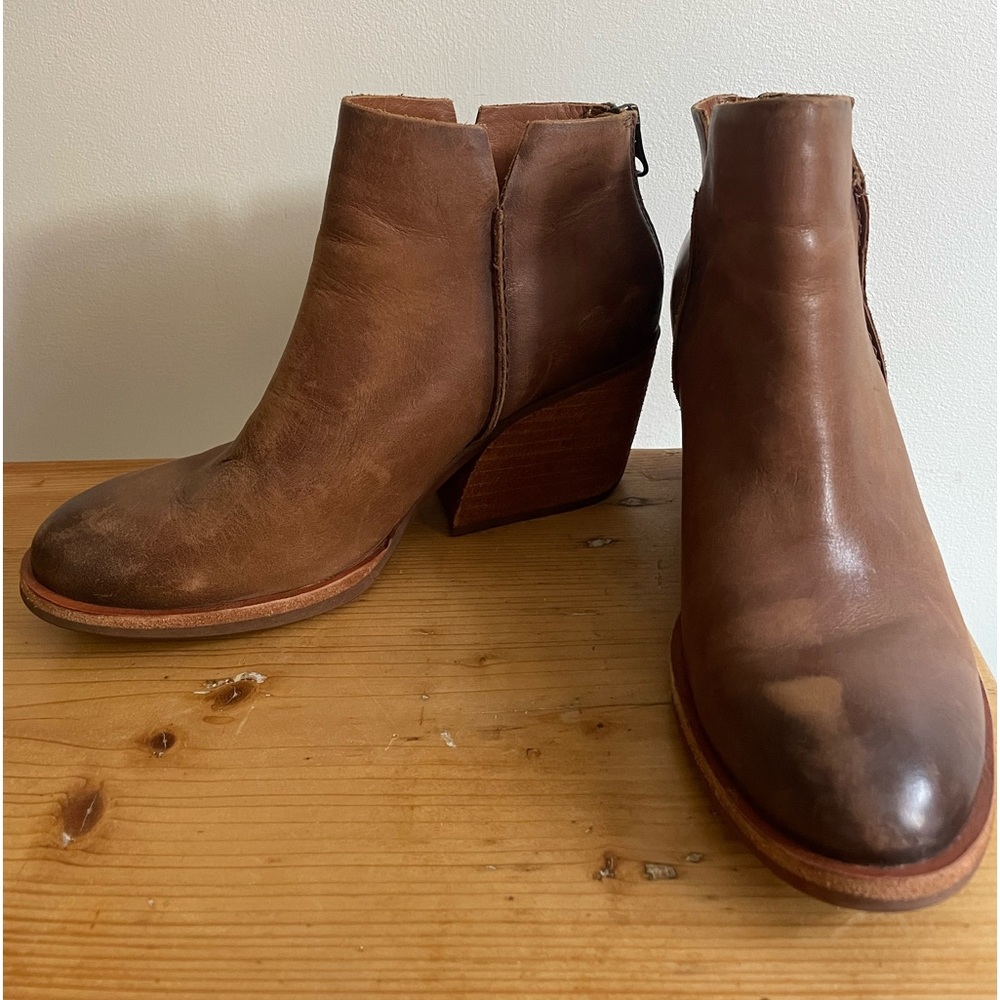 Korkease Chandra Brown Leather Bootie
